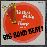 VERLYE MILLS PLAYS HARP WITH THE BIG BAND