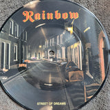 RAINBOW STREET OF DREAMS PICTURE DISC IMPORT UK RITCHIE BLACKMORE DEEP PURPLE