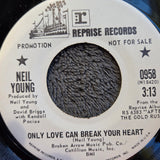 NEIL YOUNG ONLY LOVE CAN BREAK YOUR HEART BIRDS MONO PROMO REPRISE 0958