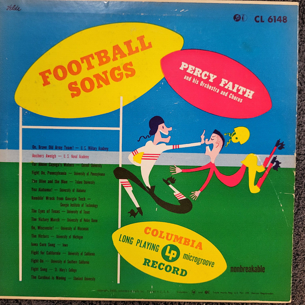 COLLEGE FOOTBALL SONGS 10"