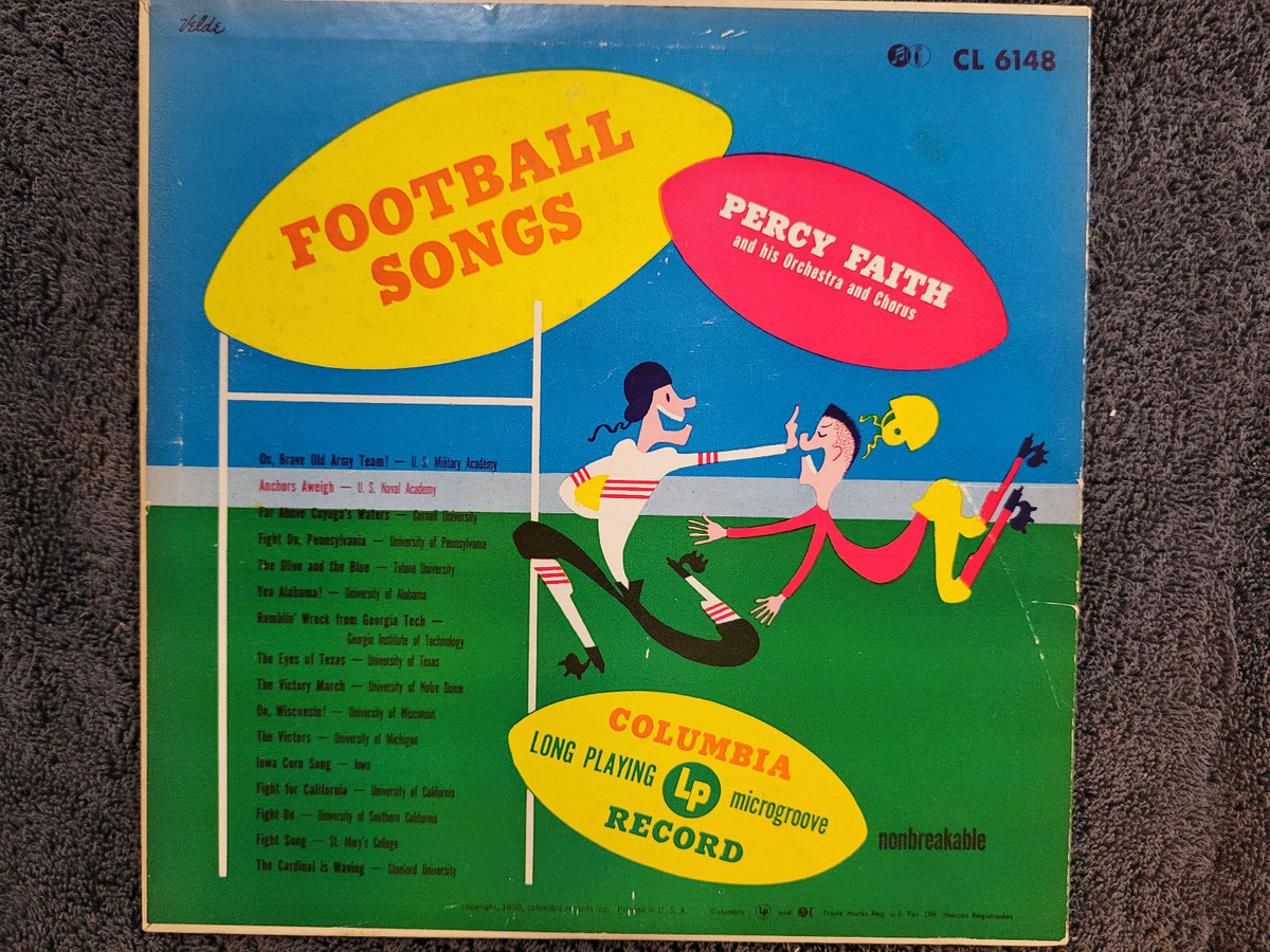 COLLEGE FOOTBALL SONGS 10"