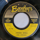 LORD KITCHENER LOVE IN THE CEMETERY JAMAICA WOMAN BEVERLYS RECORDS LCG 004