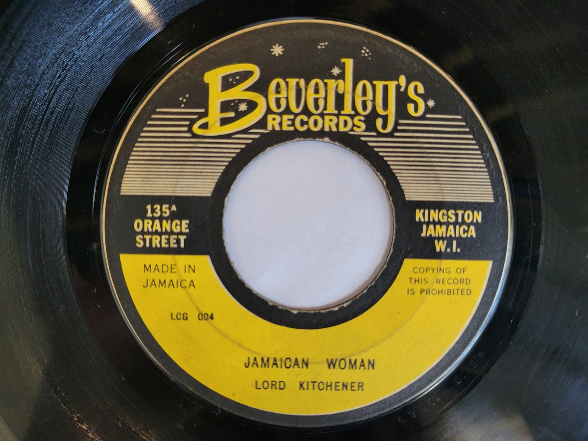 LORD KITCHENER LOVE IN THE CEMETERY JAMAICA WOMAN BEVERLYS RECORDS LCG 004