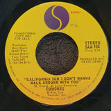 RAMONES I WANNA BE YOUR BOYFRIEND PROMO MONO PICTURE SLEEVE SIRE SAA-734