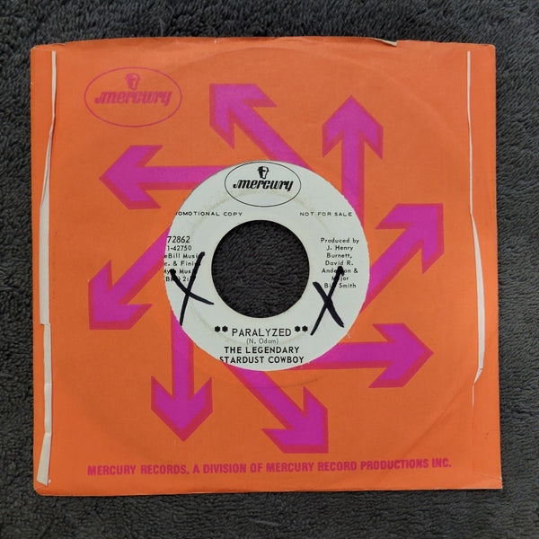LEGENDARY STARDUST COWBOY PARALYZED WHITE LABEL PROMO WHO'S KNOCKING AT MY DOOR