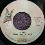 QUEEN ITS LATE PICTURE SLEEVE SHEER HEART ATTACK ELEKTRA E-45478