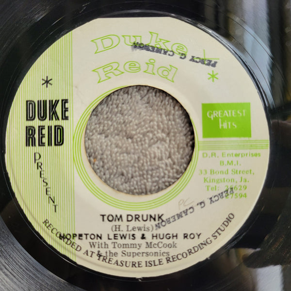 HOPETON LEWIS HUGH ROY TOM DRUNK DUKE REID REGGAE JAMAICA IMPORT MABROUK