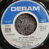 MOODY BLUES VOICES IN THE SKY DERAM IMPORT FRANCE DR LIVINGSTONE I PRESUME