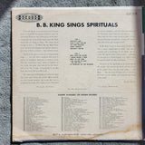 BB KING SINGS SPIRITUALS 1959 BLACK LABEL CROWN CLP 5119