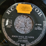 ELVIS PRESLEY FOOLS FALL IN LOVE INDESCRIBABLY BLUE 7" IMPORT GERMANY