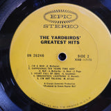 YARDBIRDS GREATEST HITS YELLOW LABEL EPIC STEREO