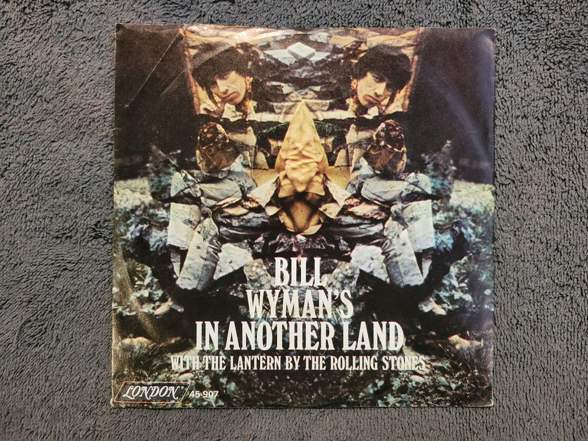 ROLLING STONES BILL WYMAN WYMAN'S IN ANOTHER LAND PICTURE SLEEVE THE LANTERN