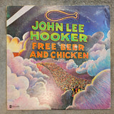 JOHN LEE HOOKER FREE BEER AND CHICKEN WLP WHITE LABEL PROMO