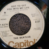 BEATLES GOT TO GET YOU INTO MY LIFE WLP MONO CAPITOL P-4274 WHITE LABEL PROMO