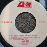 JOE TEX SOUL COUNTRY EP WHITE LABEL PROMO PICTURE SLEEVE ATLANTIC EP-A-1009