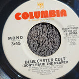 BLUE OYSTER CULT DONT FEAR THE REAPER WLP WHITE LABEL PROMO MONO