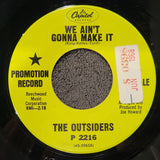OUTSIDERS OH HOW IT HURTS WE AINT GONNA MAKE IT PROMO CAPITOL P 2216