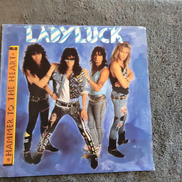 LADY LUCK HAMMER TO THE HEART EP MARIMBA IMPORT GERMANY
