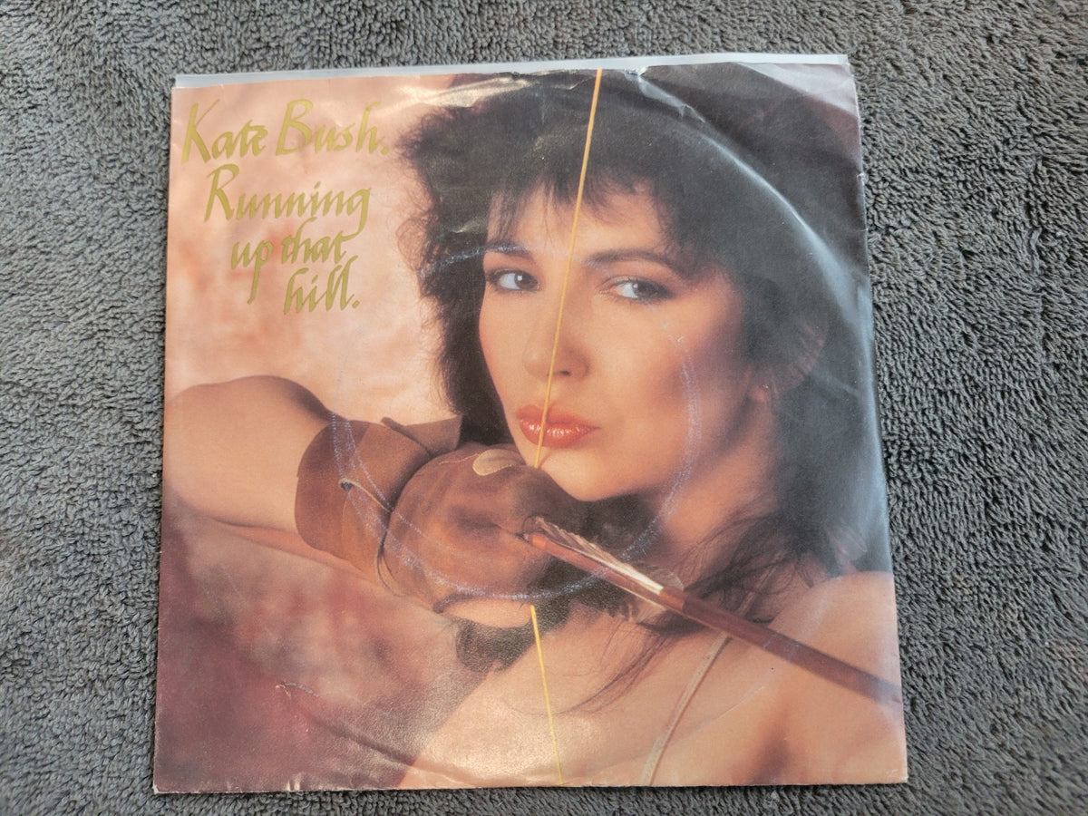 KATE BUSH RUNNING UP THAT HILL PICTURE SLEEVE IMPORT EU UNDER THE IVY