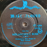 MARC ALMOND MELANCHOLY ROSE PICTURE SLEEVE UK IMPORT SOFT CELL MEKONS PS