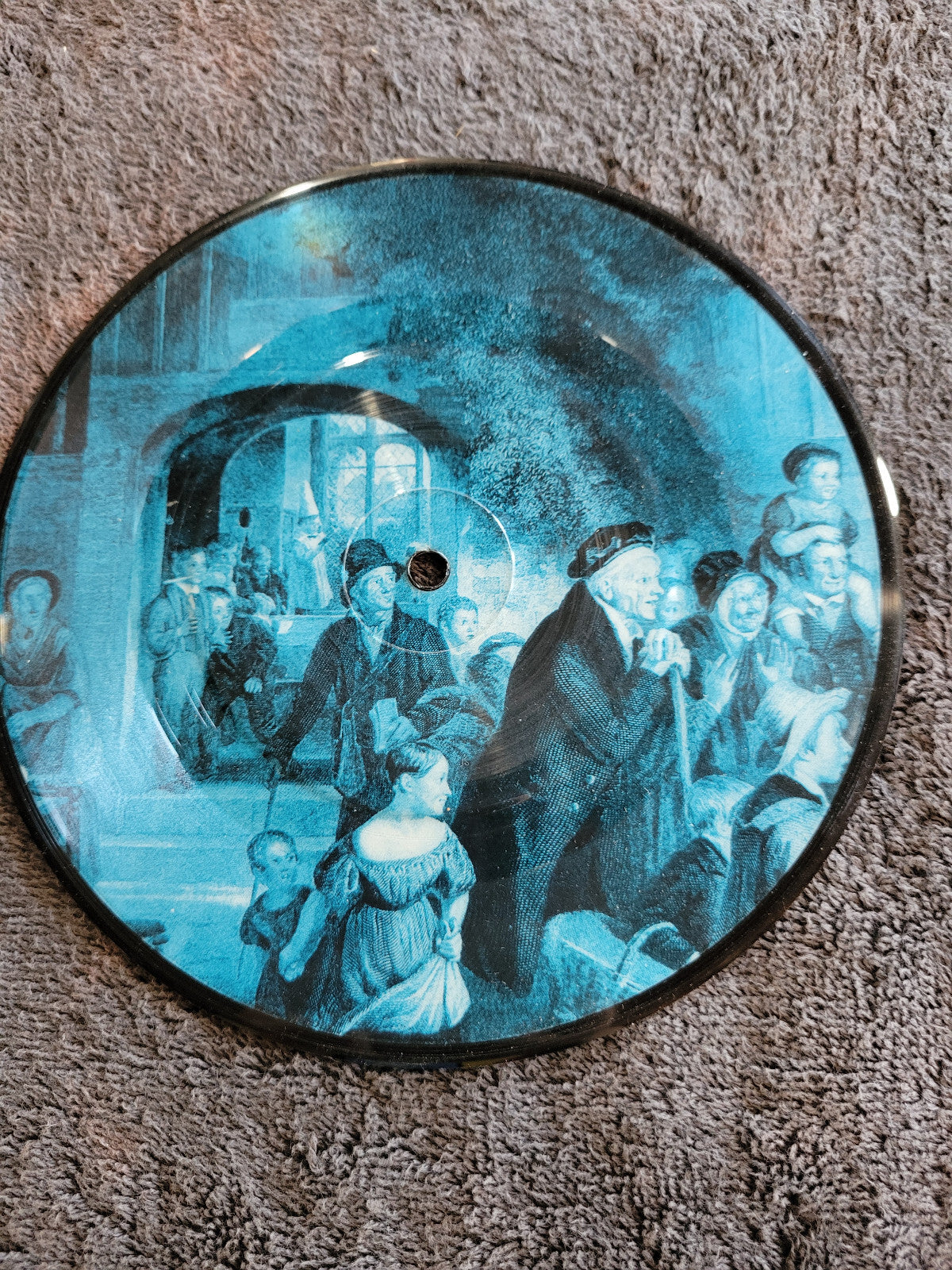 MOODY BLUES TALKING OUT OF TURN  PICTURE DISC