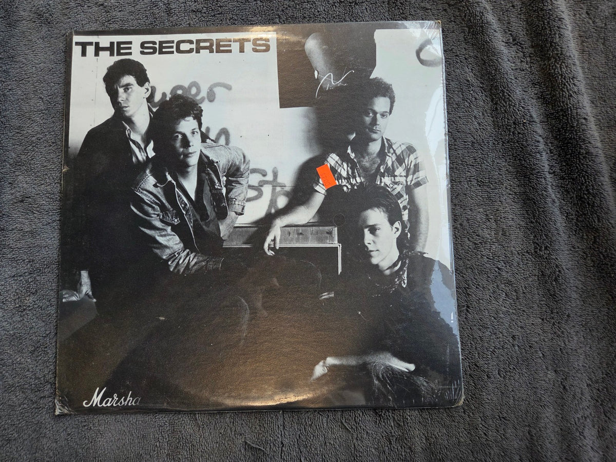 SECRETS S/T LP RECORDS NEW SEALED SELF TITLED MARSHA 80'S INDIE ROCK