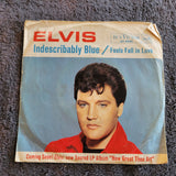 ELVIS PRESLEY FOOLS FALL IN LOVE INDESCRIBABLY BLUE 7" IMPORT GERMANY