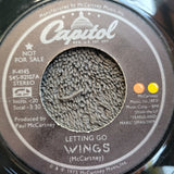 PAUL MCCARTNEY WINGS LETTING GO MONO PROMO S45-92107