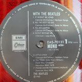 BEATLES WITH THE BEATLES IMPORT JAPAN RED VINYL W/ INSERT ODEON MONO EAS-70131
