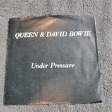 QUEEN & DAVID BOWIE UNDER PRESSURE PICTURE SLEEVE SOUL BROTHER E-47235