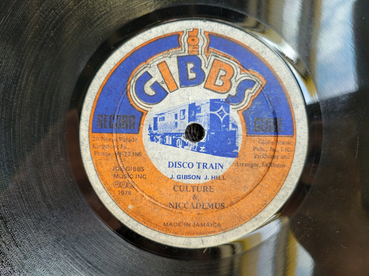 CULTURE NICODEMUS DISCO TRAIN RIGHTEOUS JAMAICA IMPORT JOE GIBBS PROFESSIONALS