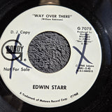 EDWIN STARR WAY OVER THERE WHITE LABEL PROMO MOTOWN GORDY G7078 DJ COPY WLP
