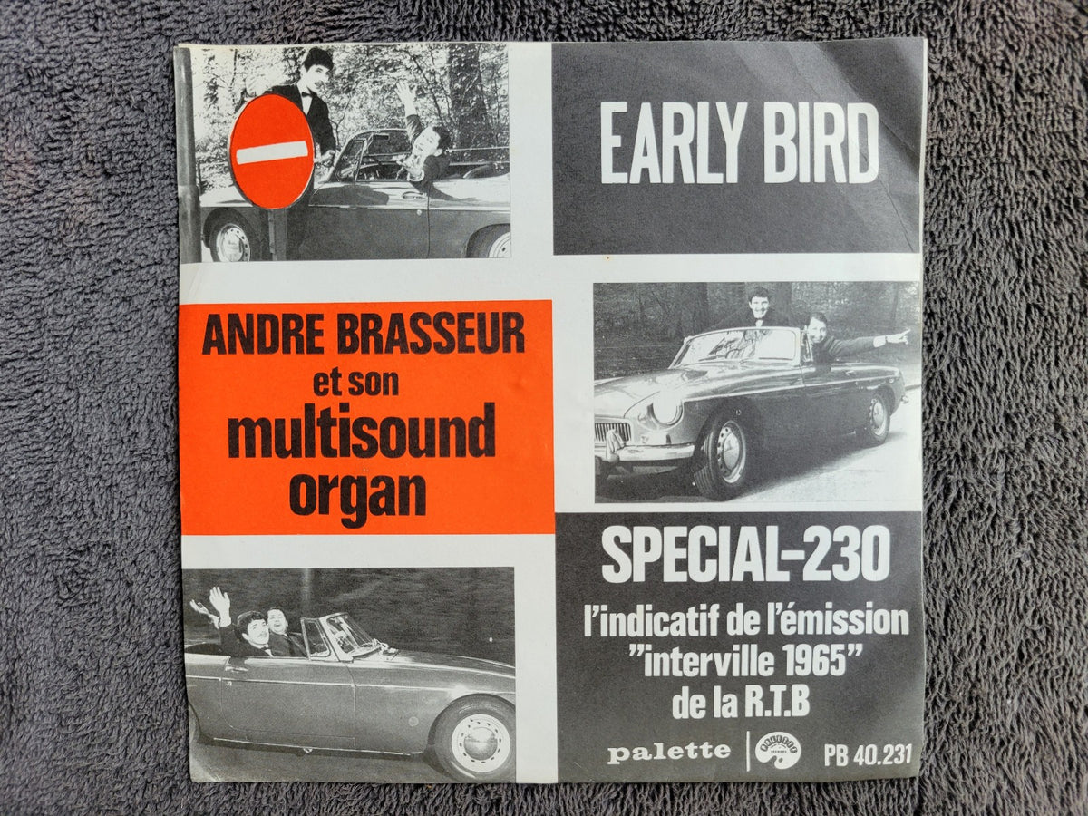 ANDRE BRASSEUR ET SON MULTISOUND ORGAN EARLY BIRD IMPORT BELGIUM PS