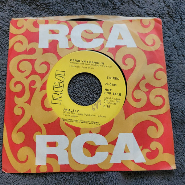CAROLYN FRANKLIN REALITY PROMO IT'S TRUE I'M GONNA MISS YOU RCA 740188