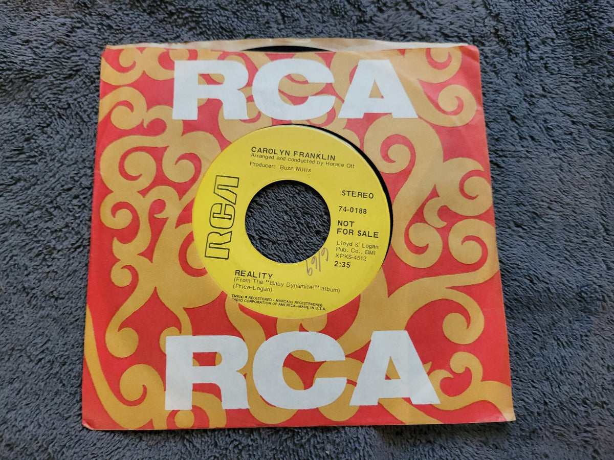 CAROLYN FRANKLIN REALITY PROMO IT'S TRUE I'M GONNA MISS YOU RCA 740188