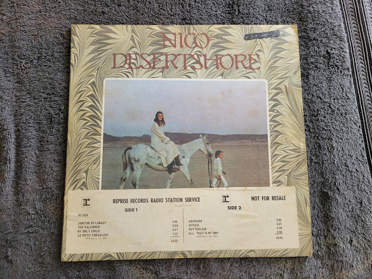 NICO DESERTSHORE DESERT SHORE WLP WHITE LABEL PROMO VELVET UNDERGROUND