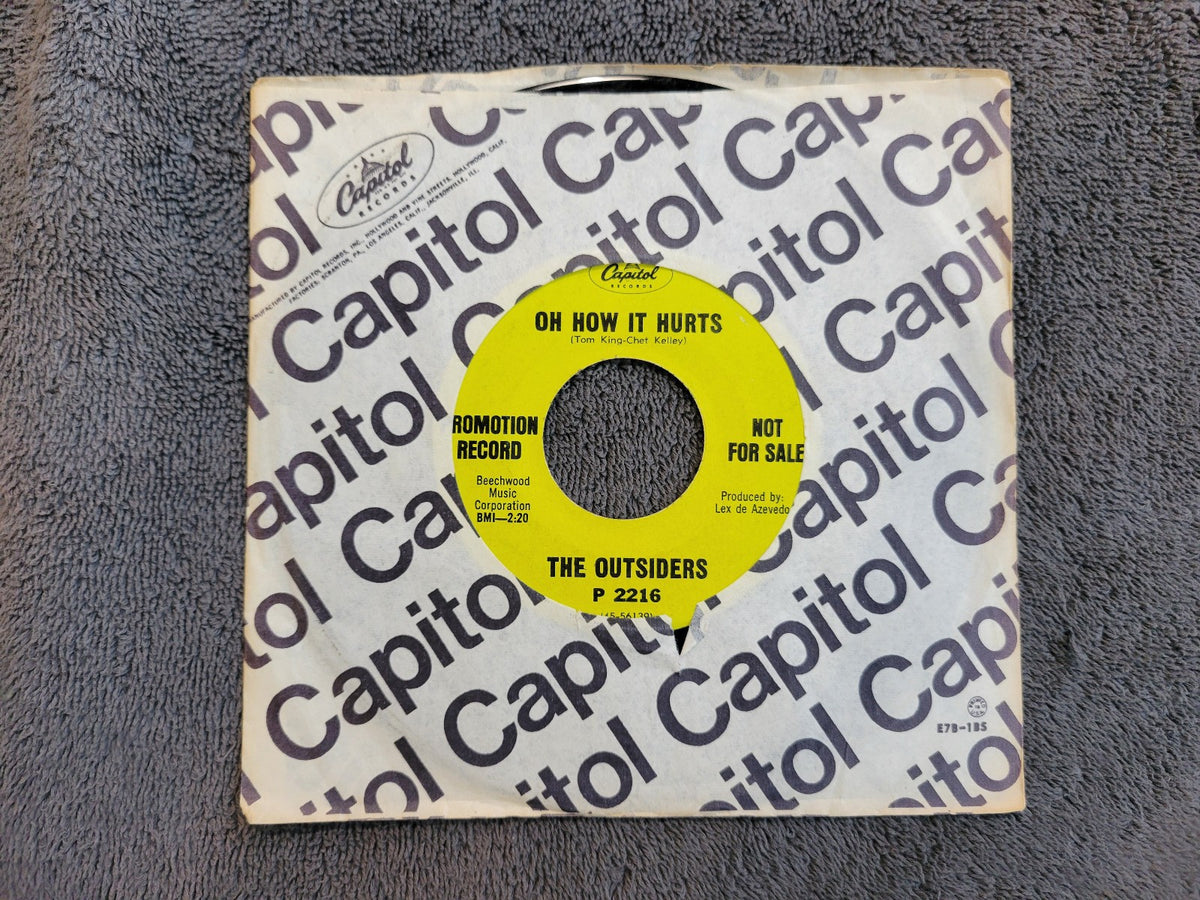 OUTSIDERS OH HOW IT HURTS WE AINT GONNA MAKE IT PROMO CAPITOL P 2216