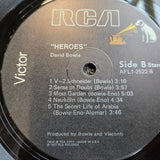 DAVID BOWIE HEROES W/ INNER SLEEVE FIRST PRESS