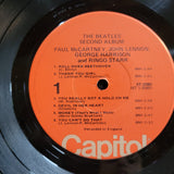 BEATLES SECOND ALBUM ORANGE CAPITOL