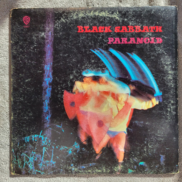 BLACK SABBATH PARANOID FIRST PRESSING GATEFOLD ARMY GREEN LABEL OZZY OSBOURNE