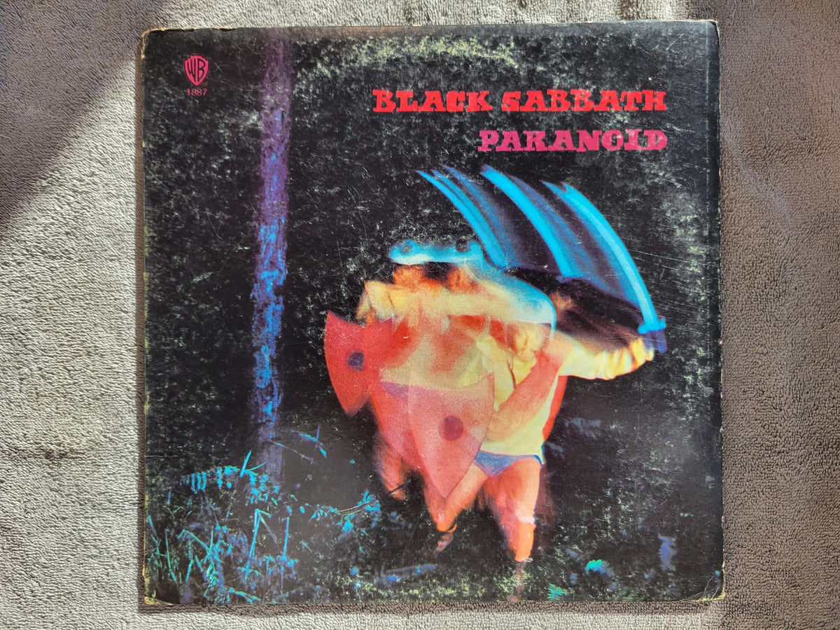 BLACK SABBATH PARANOID FIRST PRESSING GATEFOLD ARMY GREEN LABEL OZZY OSBOURNE