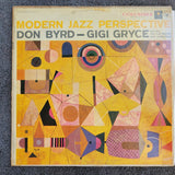 DONALD BYRD GIGI GRYCE MODERN JAZZ PERSPECTIVE 6 EYE WHITE LABEL PROMO WLP
