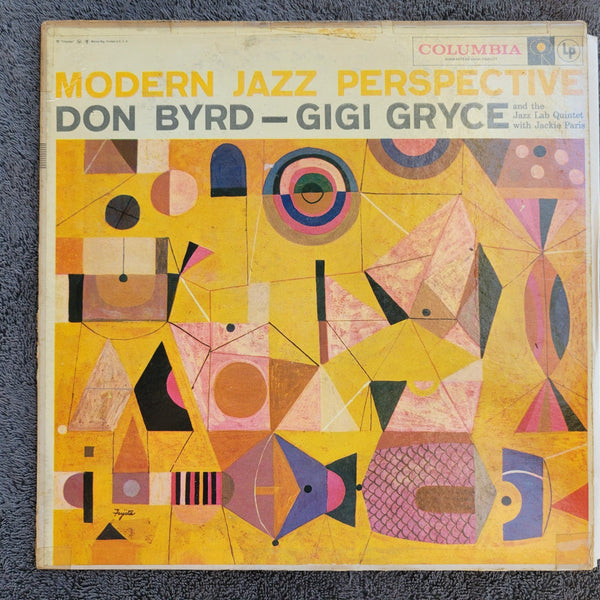DONALD BYRD GIGI GRYCE MODERN JAZZ PERSPECTIVE 6 EYE WHITE LABEL PROMO WLP