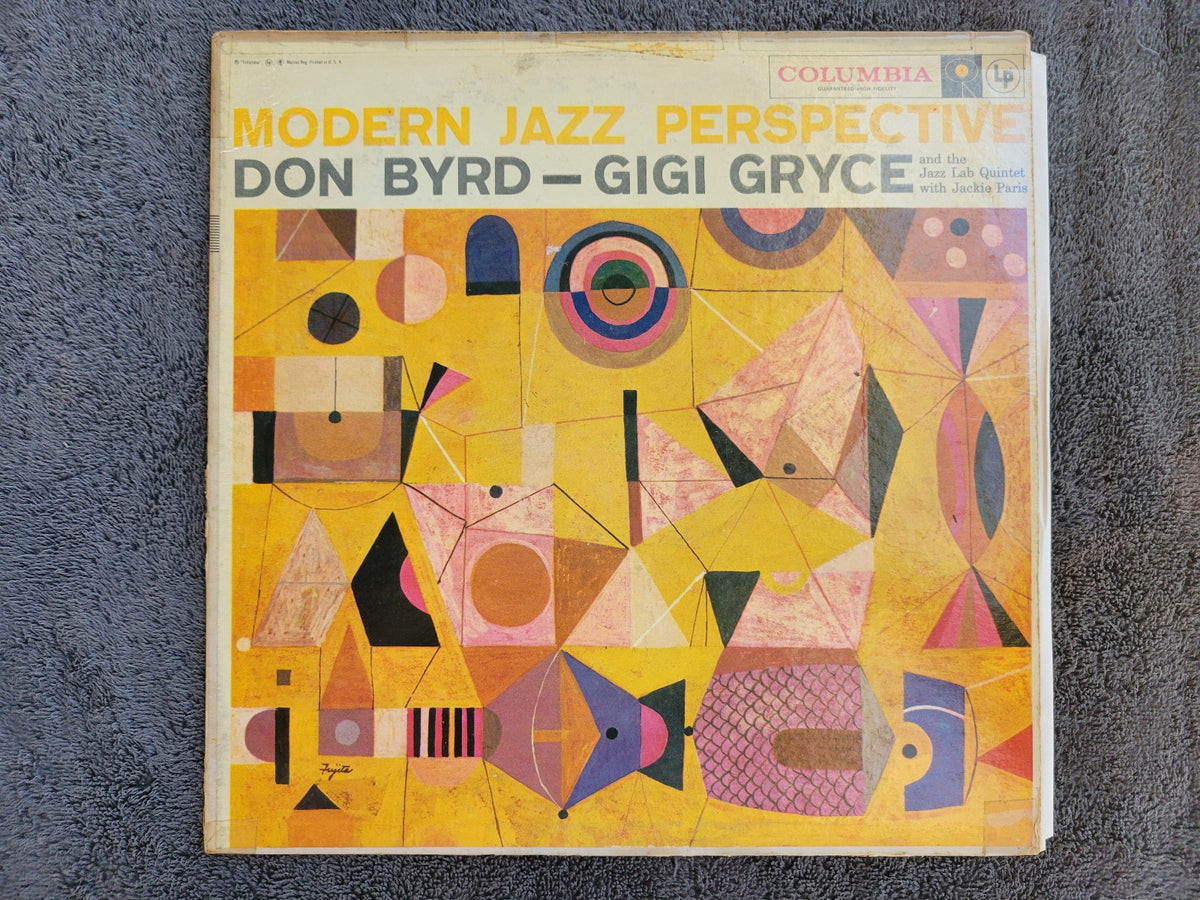 DONALD BYRD GIGI GRYCE MODERN JAZZ PERSPECTIVE 6 EYE WHITE LABEL PROMO WLP
