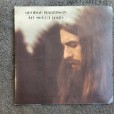 GEORGE HARRISON MY SWEET LORD WHITE LABEL PROMO ADVANCE PICTURE SLEEVE WLP