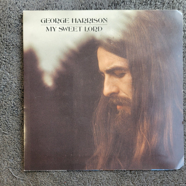 GEORGE HARRISON MY SWEET LORD WHITE LABEL PROMO ADVANCE PICTURE SLEEVE WLP