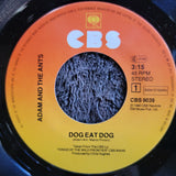 ADAM & THE ANTS DOG EAT DOG PICTURE SLEEVE IMPORT NETHERLANDS PHYSICAL YOU'RE SO