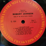 ROBERT JOHNSON KING OF THE DELTA BLUES SINGERS COLUMBIA CL 1654