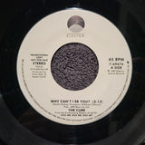 CURE WHY CAN'T I BE WITH YOU? WHITE LABEL PROMO PICTURE SLEEVE PS WLP