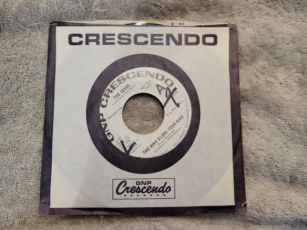SEEDS THE WIND BLOWS YOUR HAIR SKY SAXON SIX DREAMS GNP 398 CRESCENDO WLP